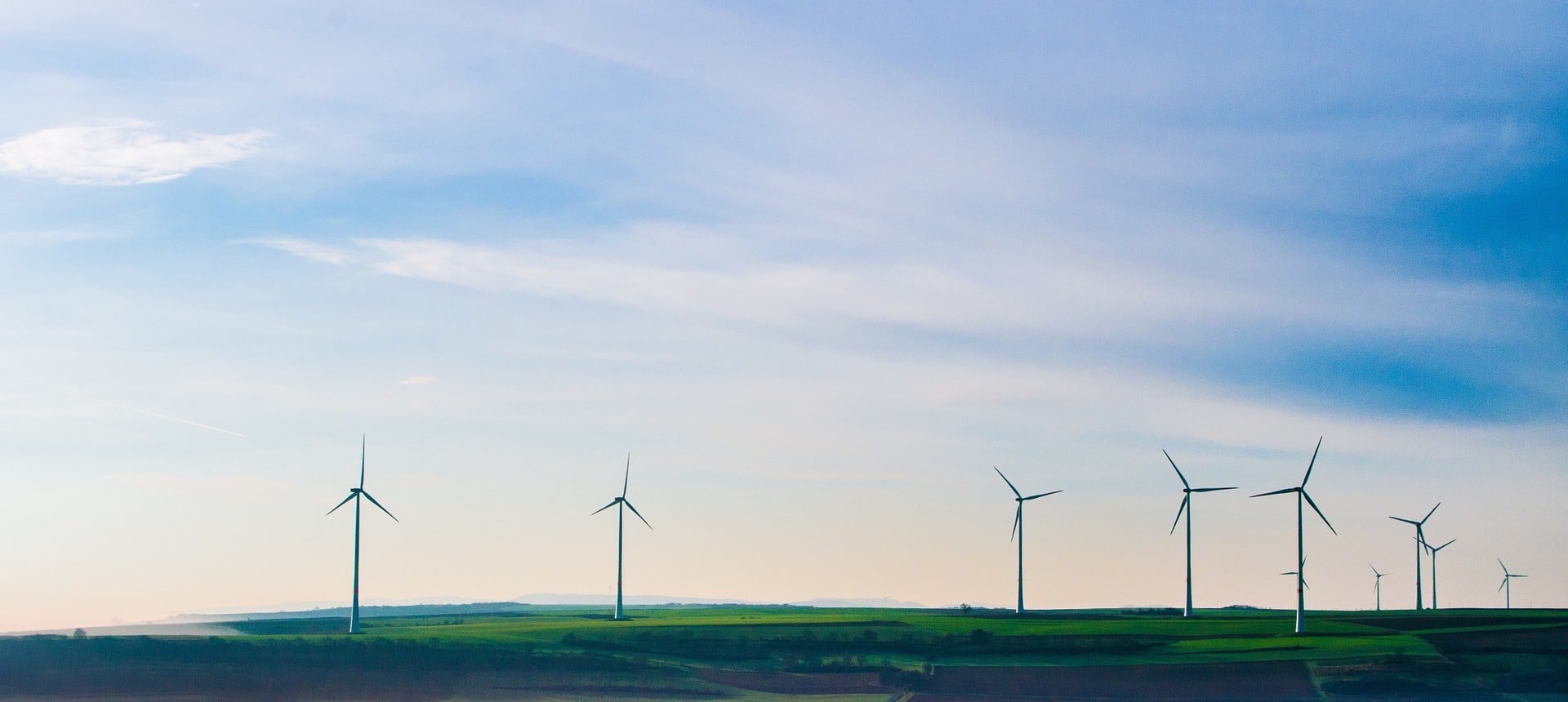 Wind Turbines in the Distance