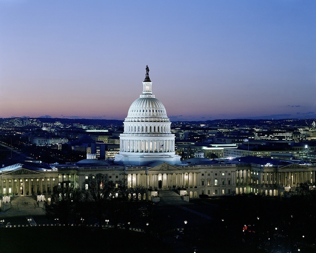 Capitol Building at Sunset