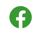 facebook logo FOE green