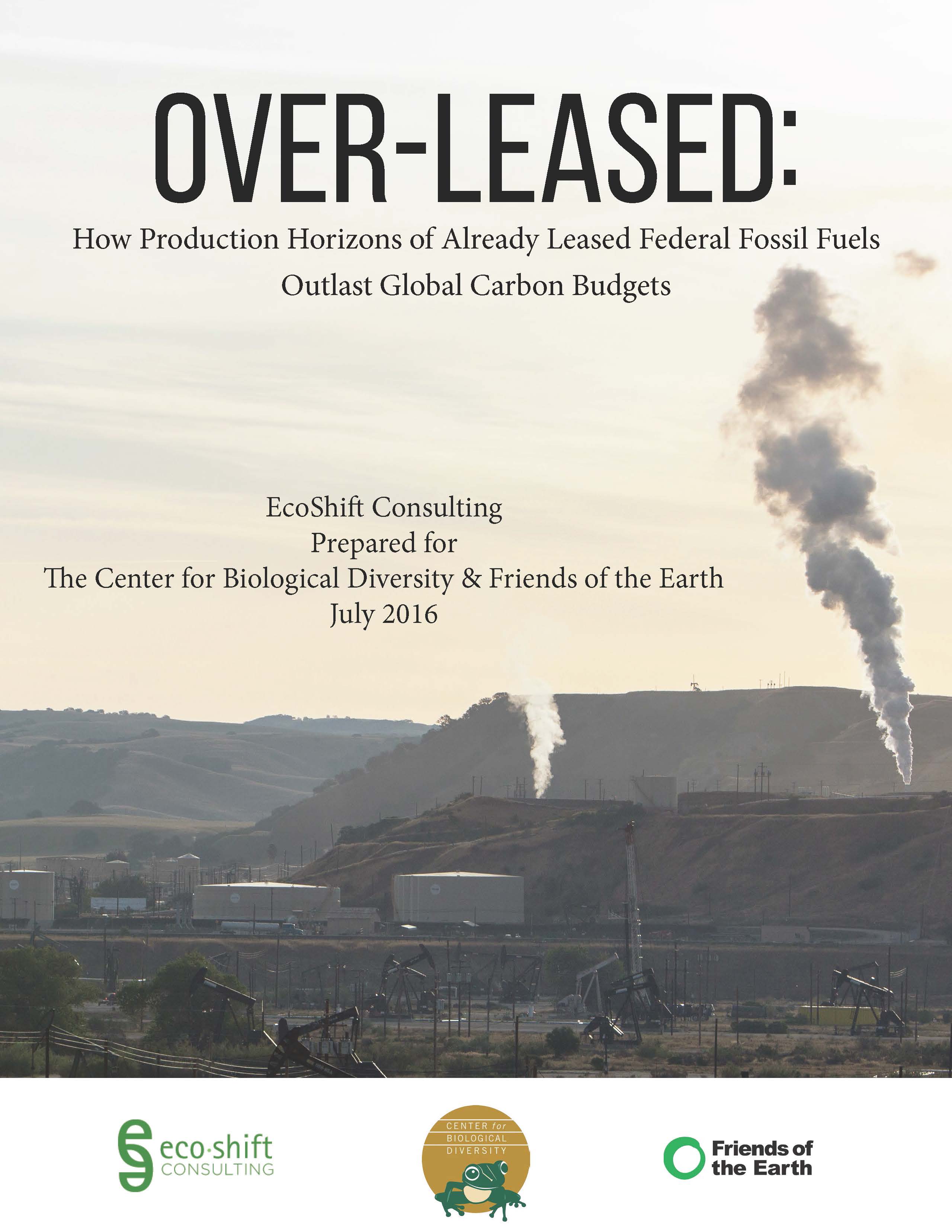 Over-Leased: How Production Horizons of Already Leased Federal Fossil Fuels Outlast Global Carbon Budgets