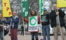 Rally Tally: Environmentalists protest TPP trade deal