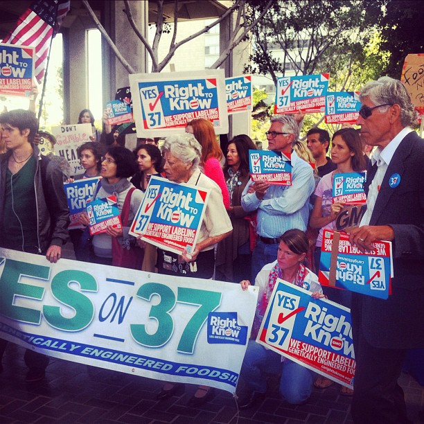 Prop 37  The fight to label genetically engineered foods reignited