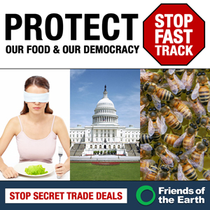Trade deal attack on safe food and sustainable agriculture