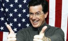 Colbert Report thinks corn ethanol is laughable