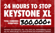 24 hours to stop Keystone XL