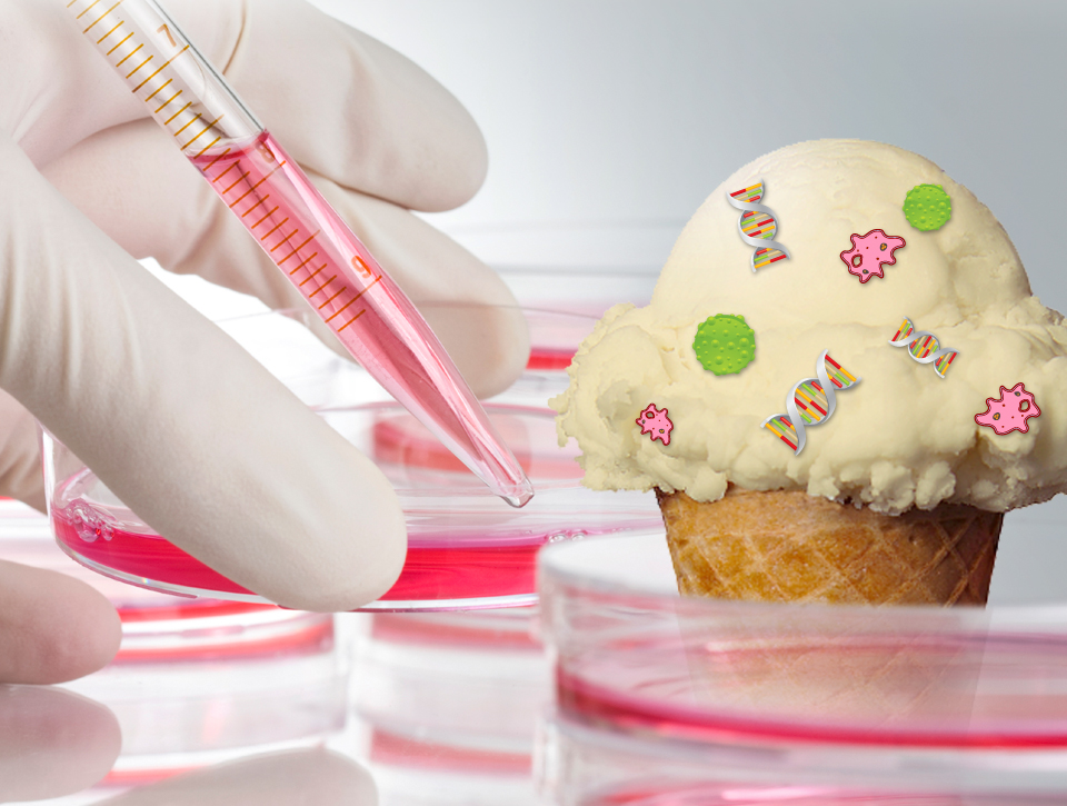 Extreme genetic engineering in your ice cream?