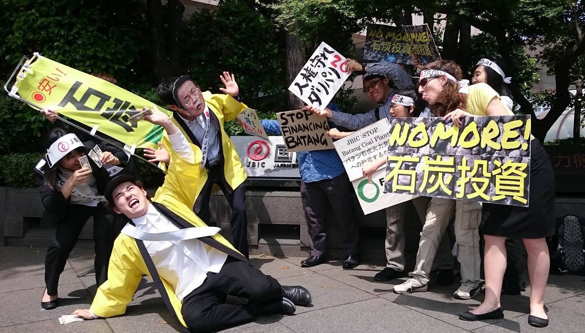 Despite protests, Japan gives lifeline to dangerous fossil fuel projects