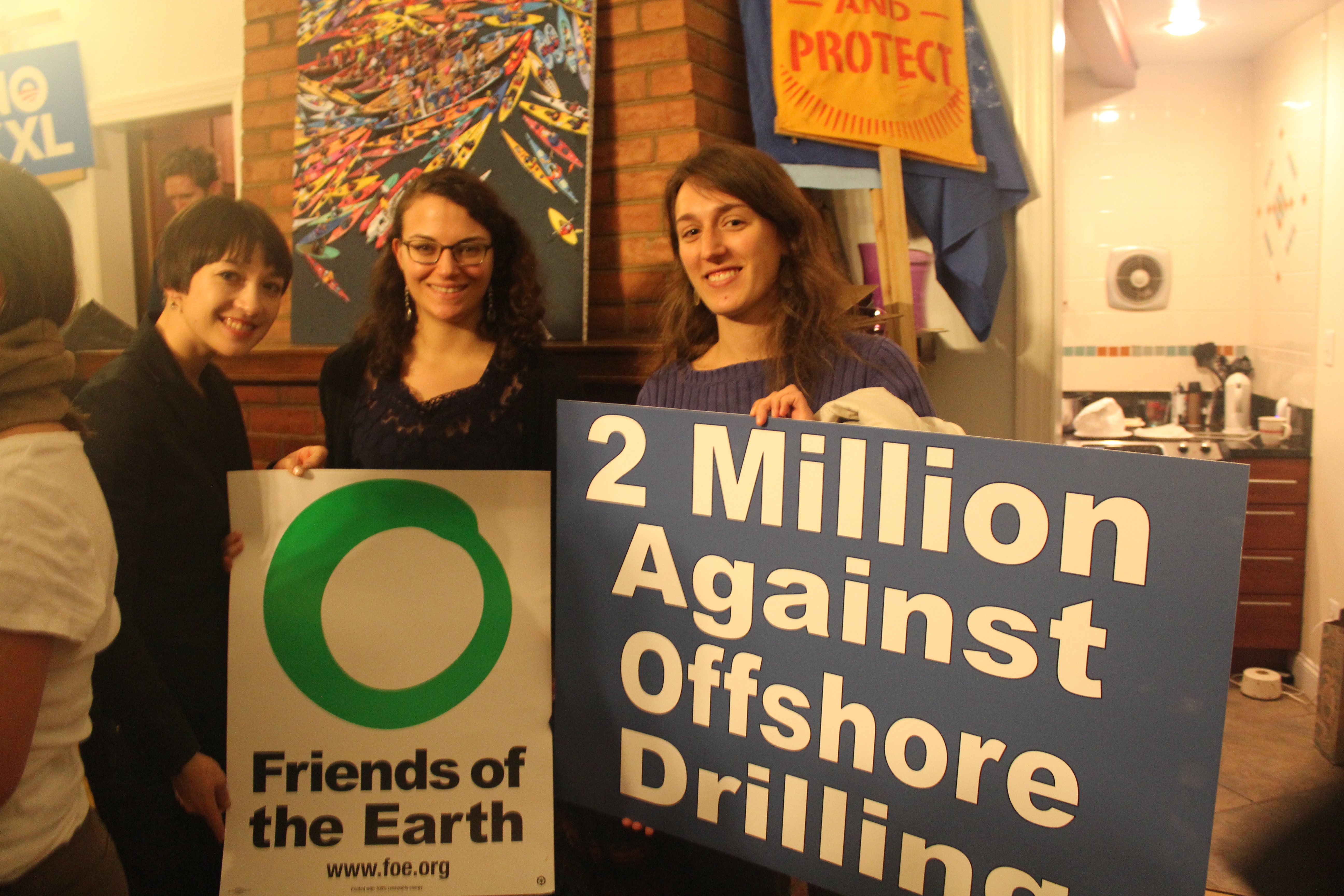 Friends of the Earth campaigners help deliver 2 million petitions.