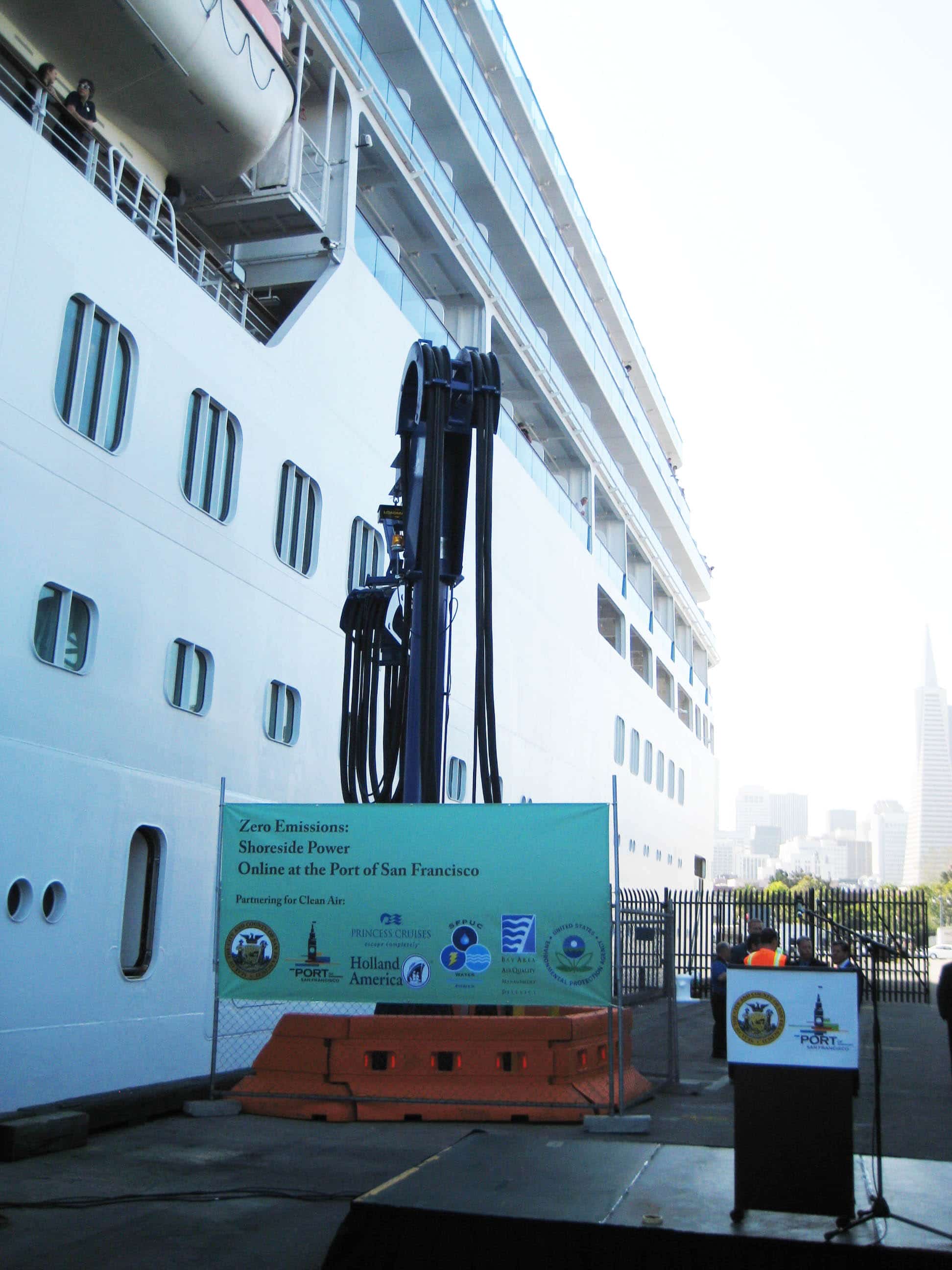 Vessel Shore Power Daytime