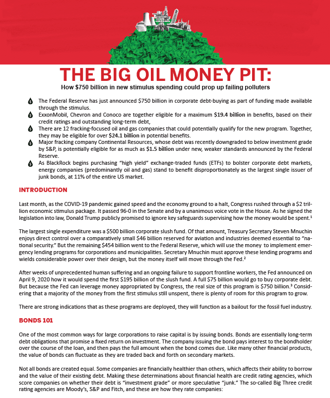 The Big Oil Money Pit