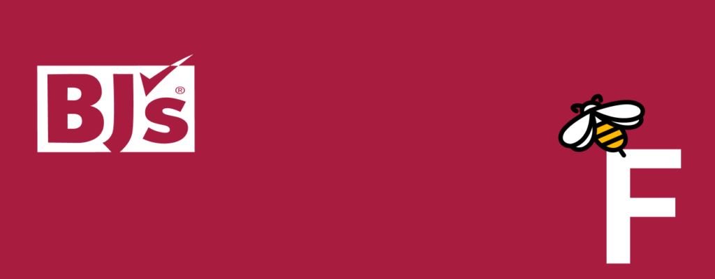 BJ's Bee-friendliness Grade: F