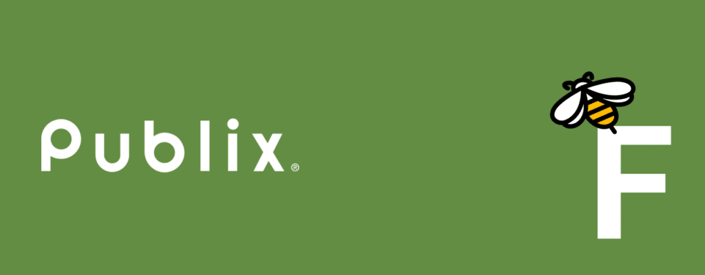 Publix's Bee-friendliness Grade: F