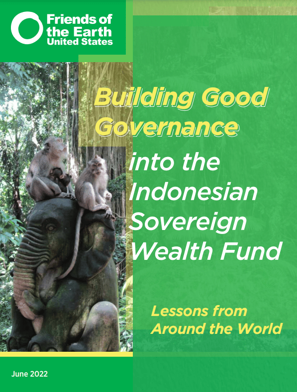 Building Good Governance into the Indonesian Sovereign Wealth Fund