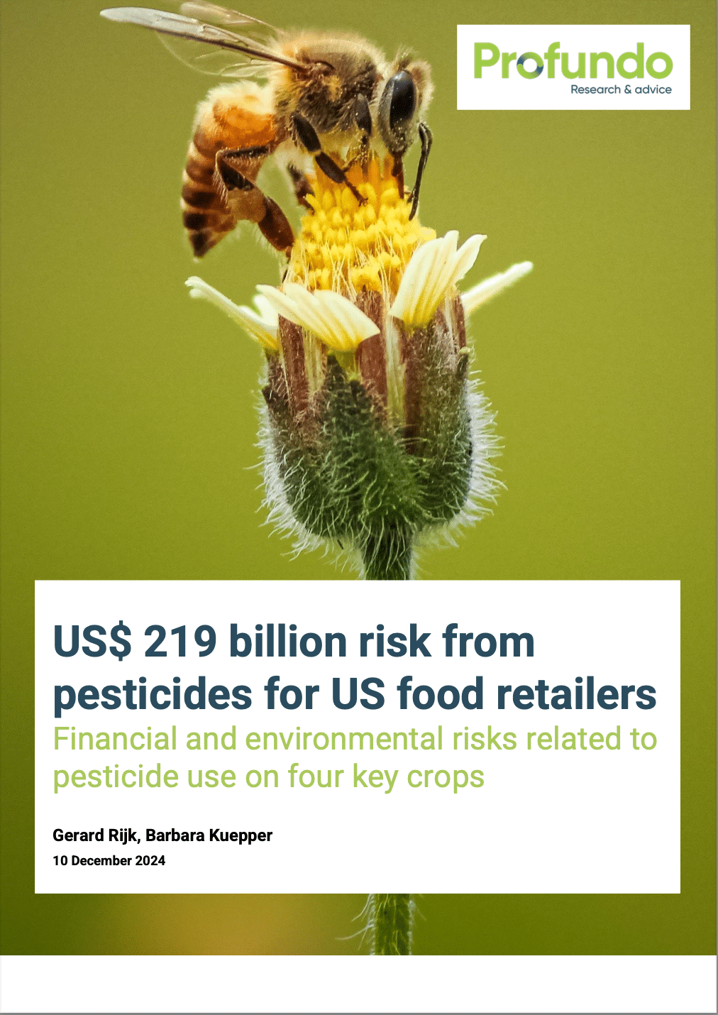 Economic Risks of Pesticides