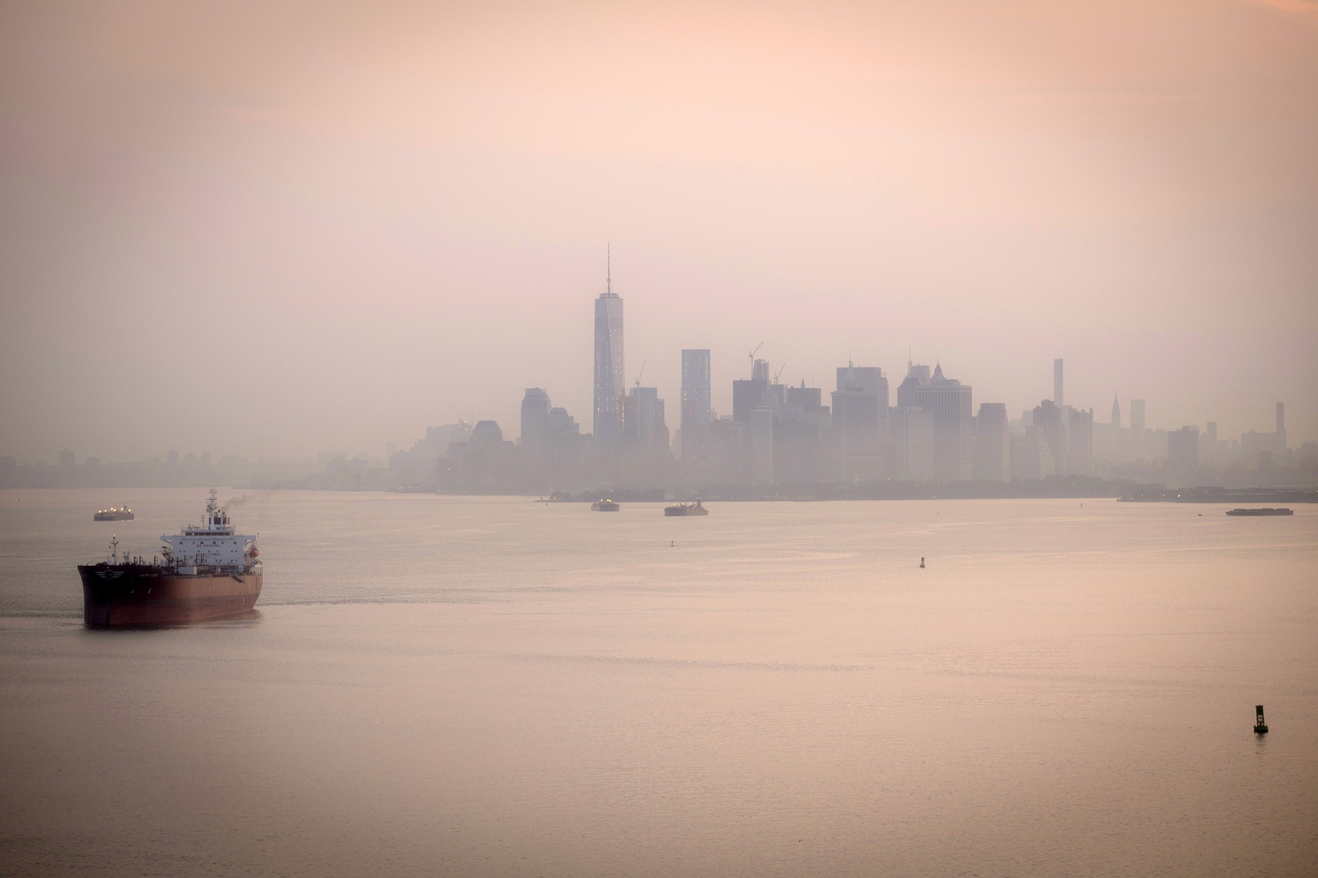 New York Hazy Skyline