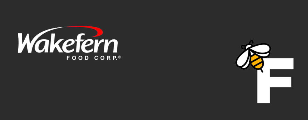 May contain the Wakefern Food Corp. logo and a bee next to the letter F.