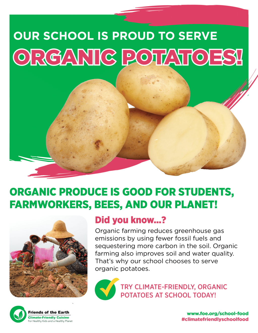 May contain two people harvesting potatoes and potatoes.