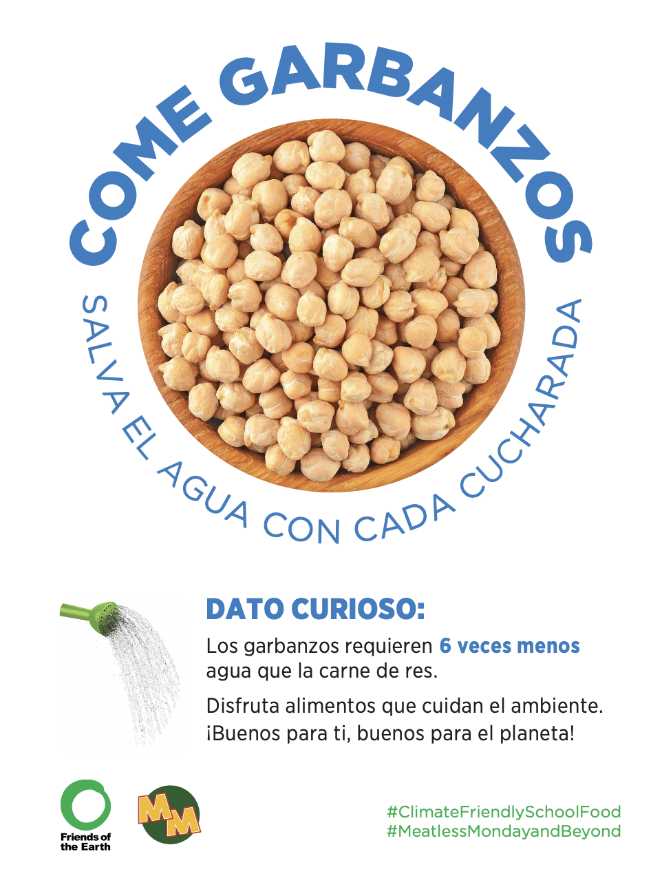 May contain a bowl of chickpeas with text.