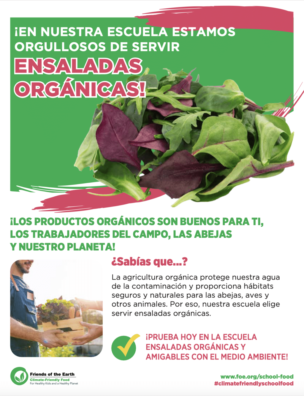 May contain a person holding a crate of organic produce.