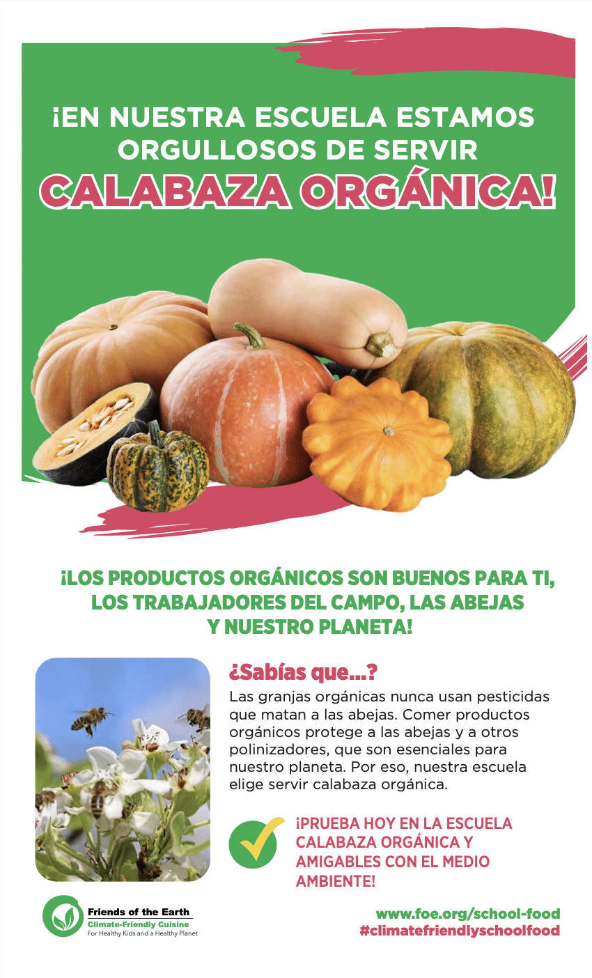 May contain several pumpkins and squash.