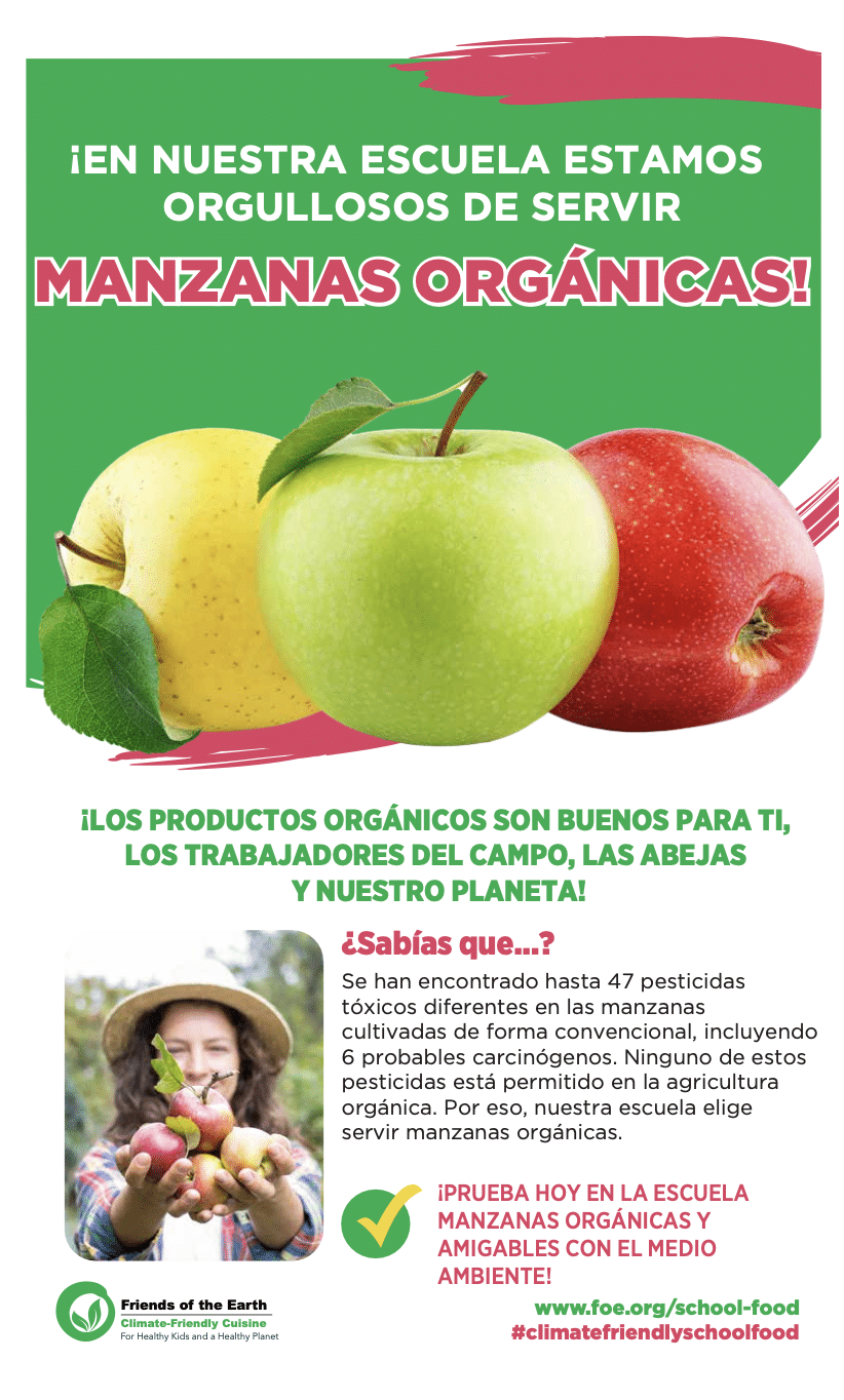 May contain three apples and a person holding apples.