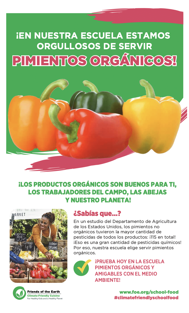 May contain a person selling organic produce at a market stall.