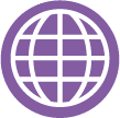 May contain a purple globe icon.